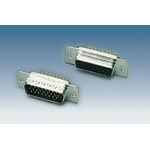 HIGH DENSITY D-SUB PCB STRAIGHT TYPE STAMPED CONTACTS